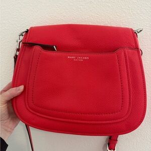 Marc Jacobs Bold Red Crossbody Bag